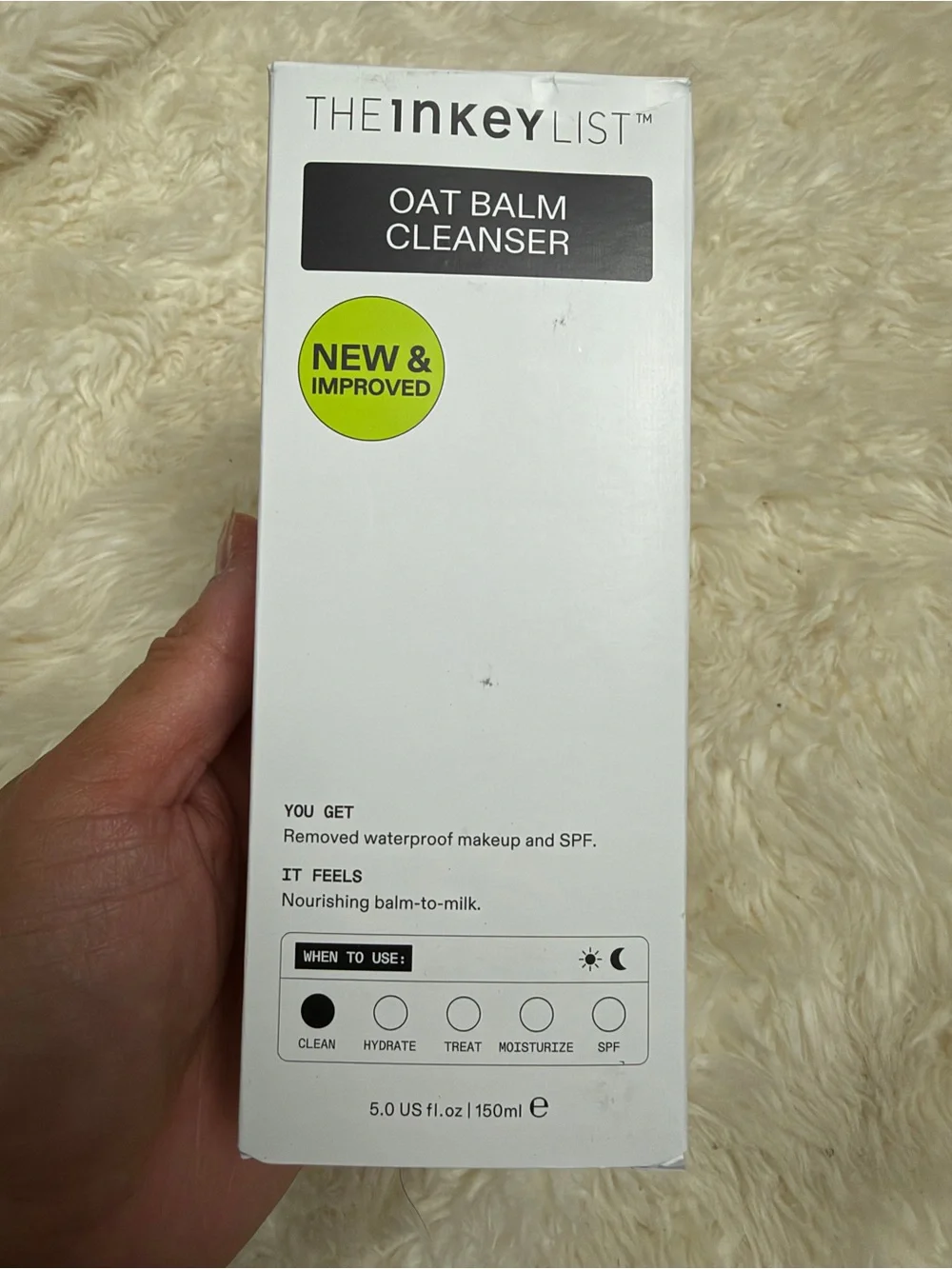 INKEY Oat Makeup Removing Cleansing Balm 150ml